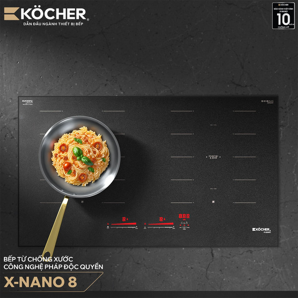 Mặt kính bếp từ Köcher